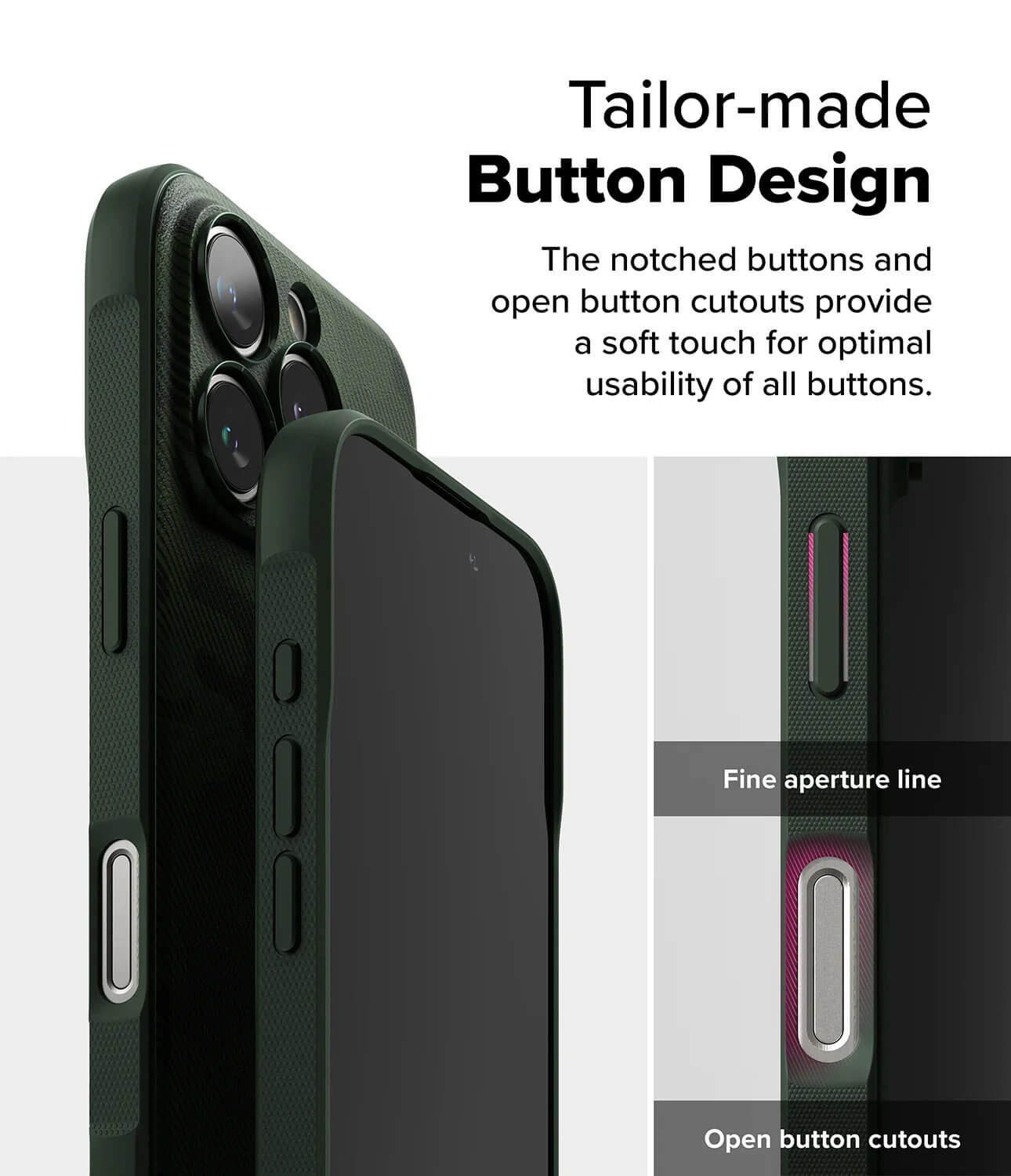 Estuche para iPhone 16 Pro Max - Ringke Onyx Design