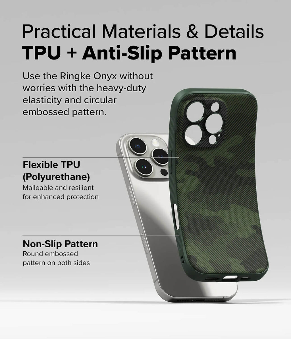 Estuche para iPhone 16 Pro Max - Ringke Onyx Design