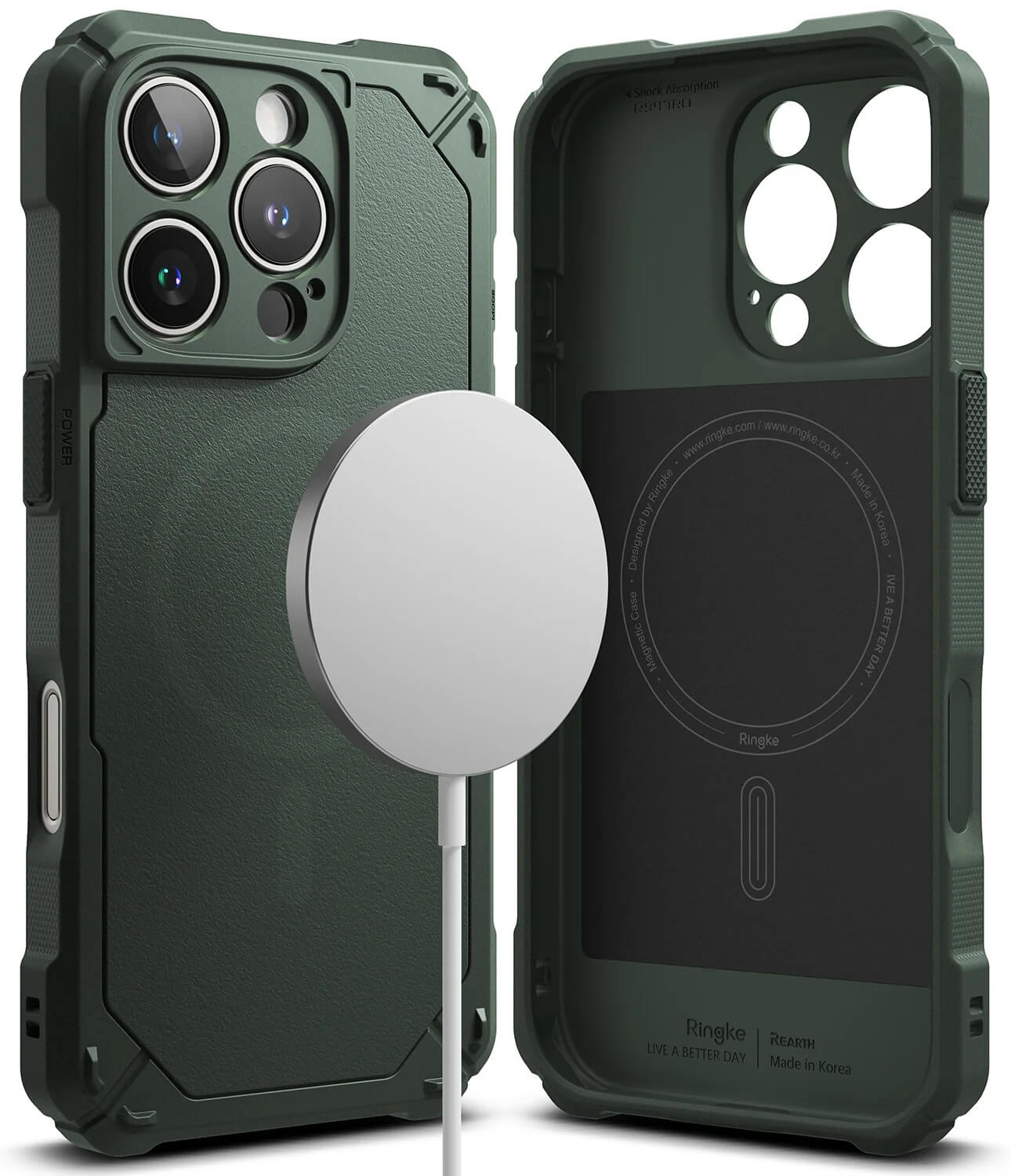 Estuche para iPhone 16 Pro Max - Ringke Rugged Gear Magnetic