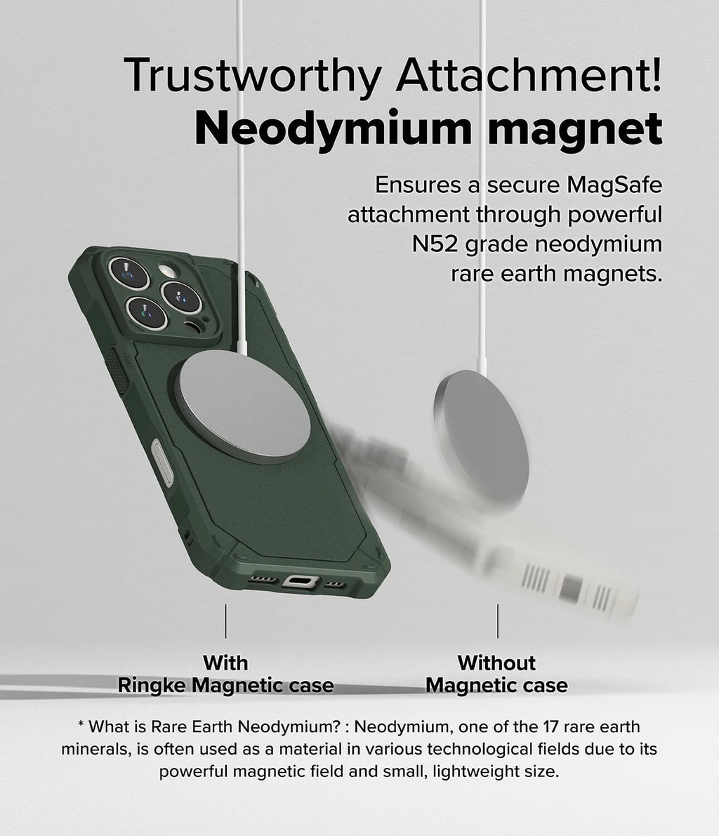 Estuche para iPhone 16 Pro Max - Ringke Rugged Gear Magnetic
