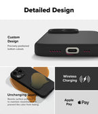 Estuche para iPhone 16 Pro Max - Ringke Silicone Magnetic