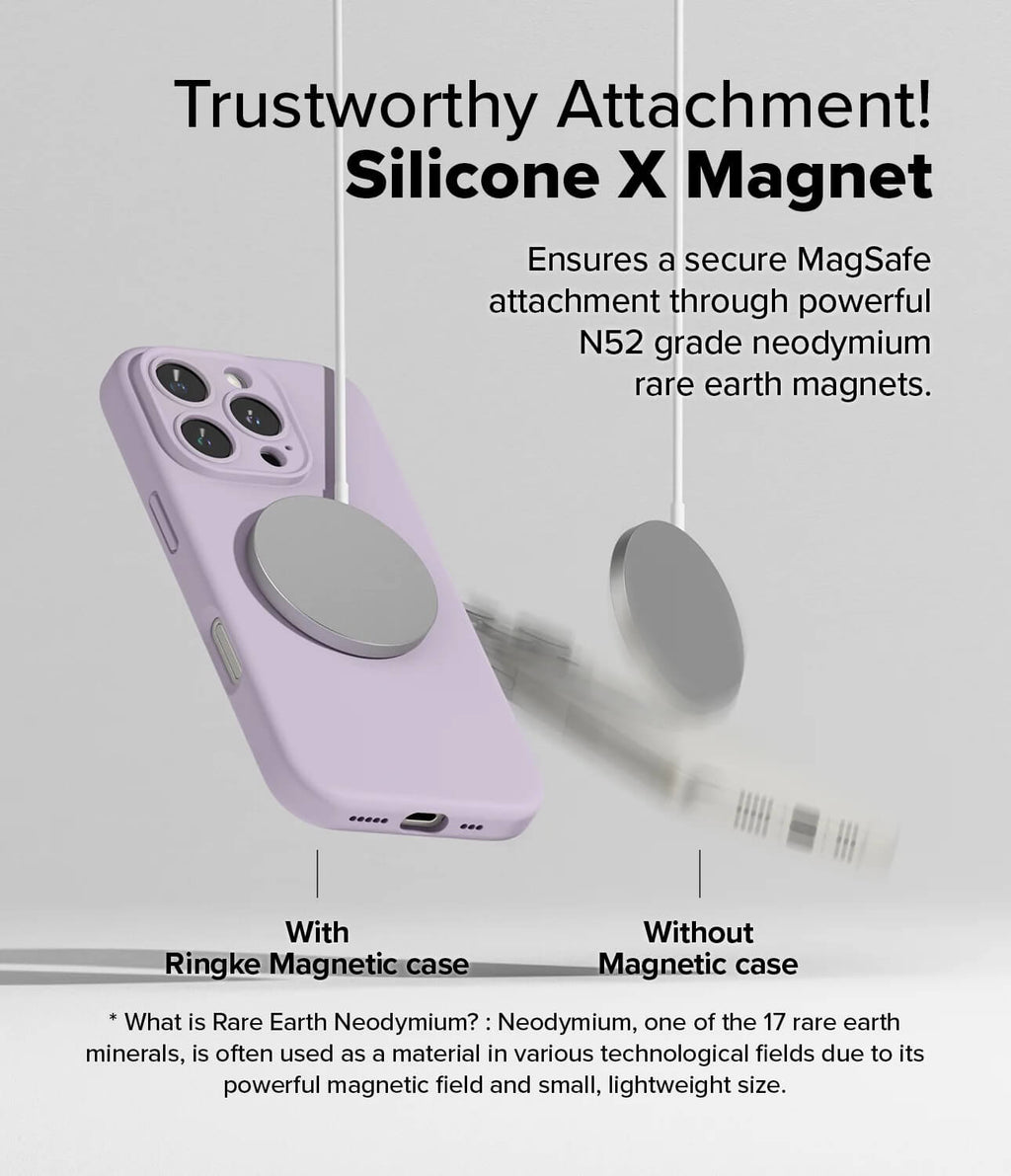 Estuche para iPhone 16 Pro Max - Ringke Silicone Magnetic