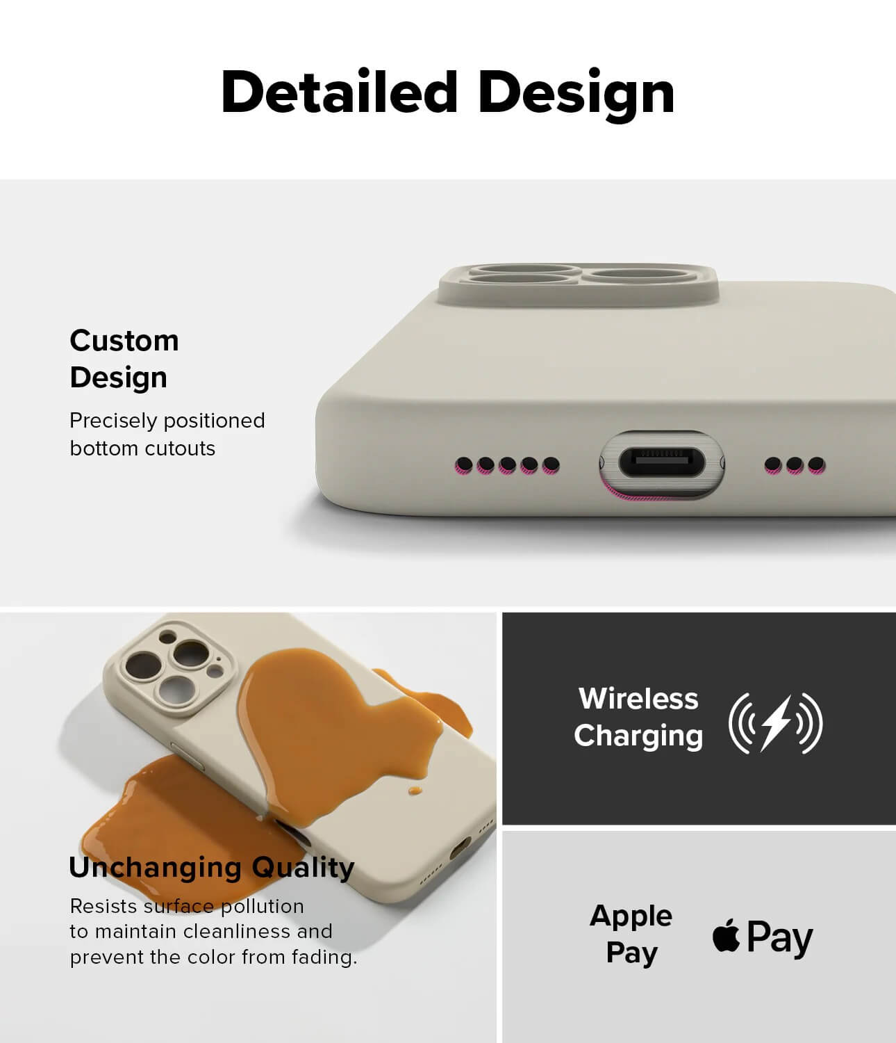 Estuche para iPhone 16 Pro Max - Ringke Silicone Magnetic