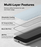 Protector de Pantalla para iPhone 17 - Ringke Easy Slide Tempered Glass (Pack de 2)