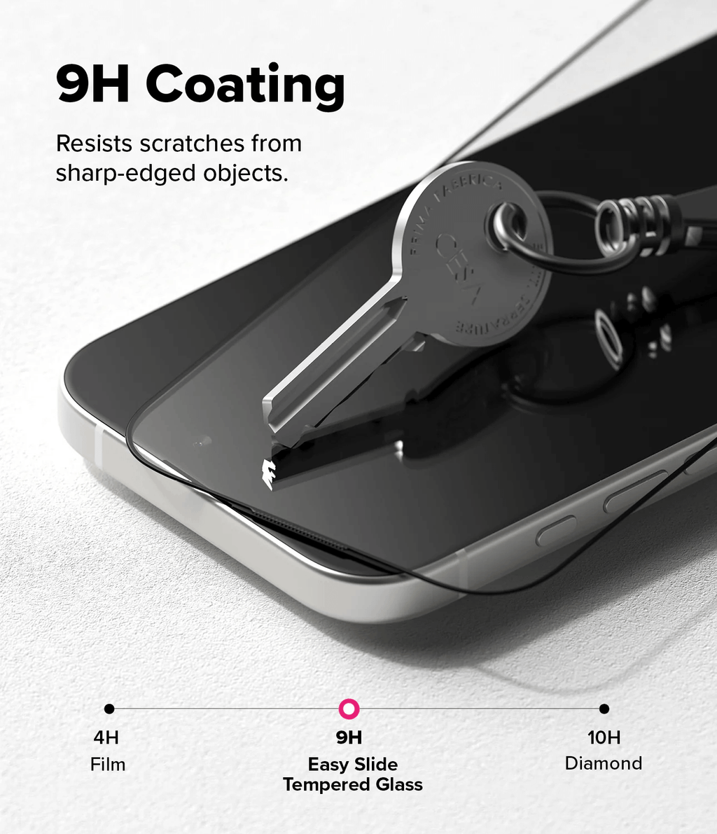 Protector de Pantalla para iPhone 17 - Ringke Easy Slide Tempered Glass (Pack de 2)