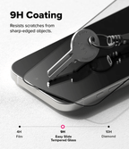 Protector de Pantalla para iPhone 17 - Ringke Easy Slide Tempered Glass (Pack de 2)