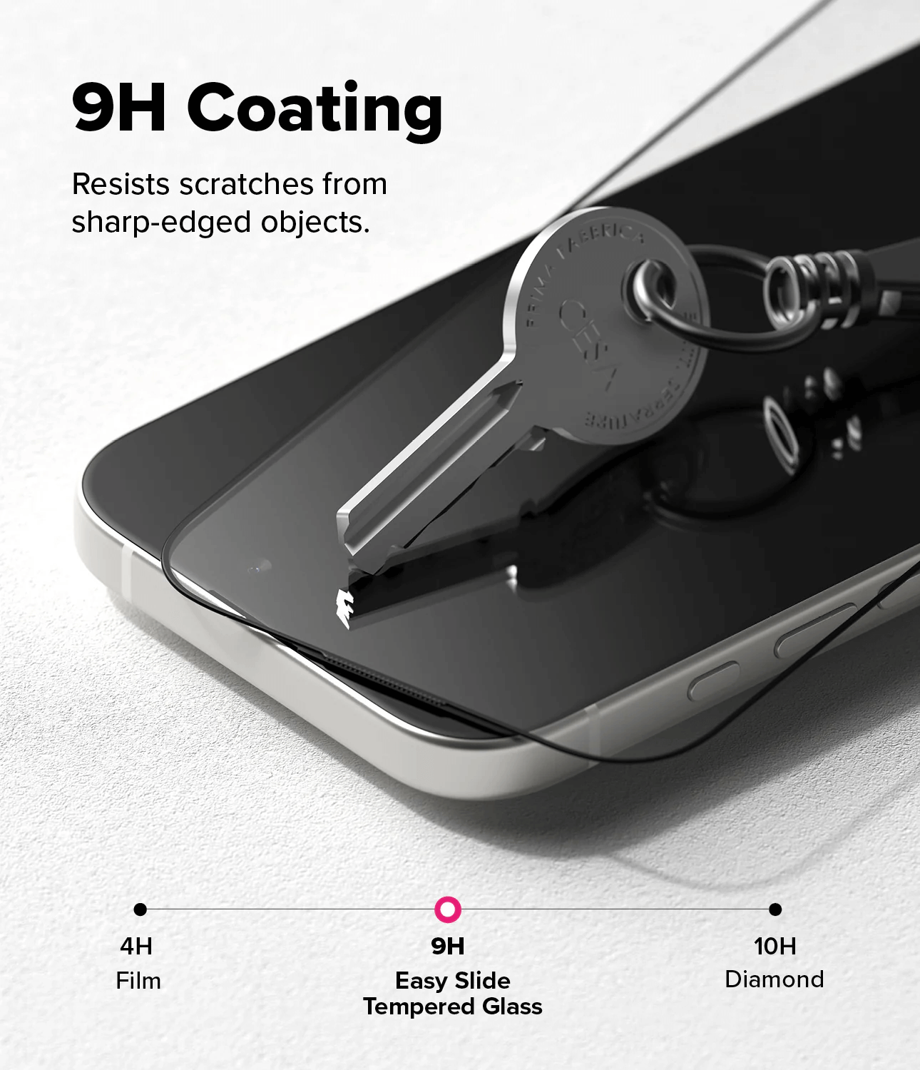 Protector de Pantalla para iPhone 17 - Ringke Easy Slide Tempered Glass (Pack de 2)