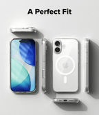 Estuche para iPhone 17 - Ringke Fusion Magnetic - Matte Clear
