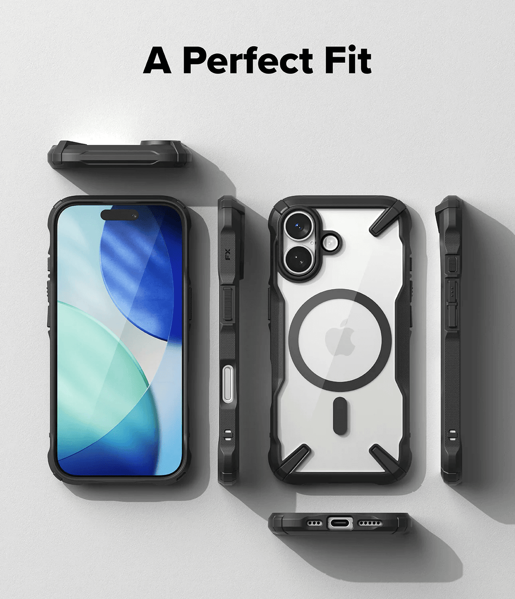 Estuche para iPhone 17 - Ringke Fusion-X Magnetic - Black