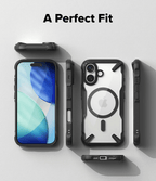 Estuche para iPhone 17 - Ringke Fusion-X Magnetic - Black