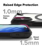 Estuche para iPhone 17 - Ringke Fusion-X Magnetic - Black