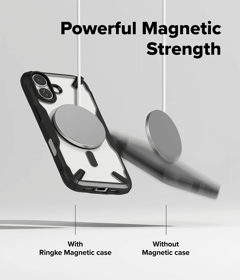 Estuche para iPhone 17 - Ringke Fusion-X Magnetic - Black
