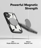 Estuche para iPhone 17 - Ringke Fusion-X Magnetic - Black