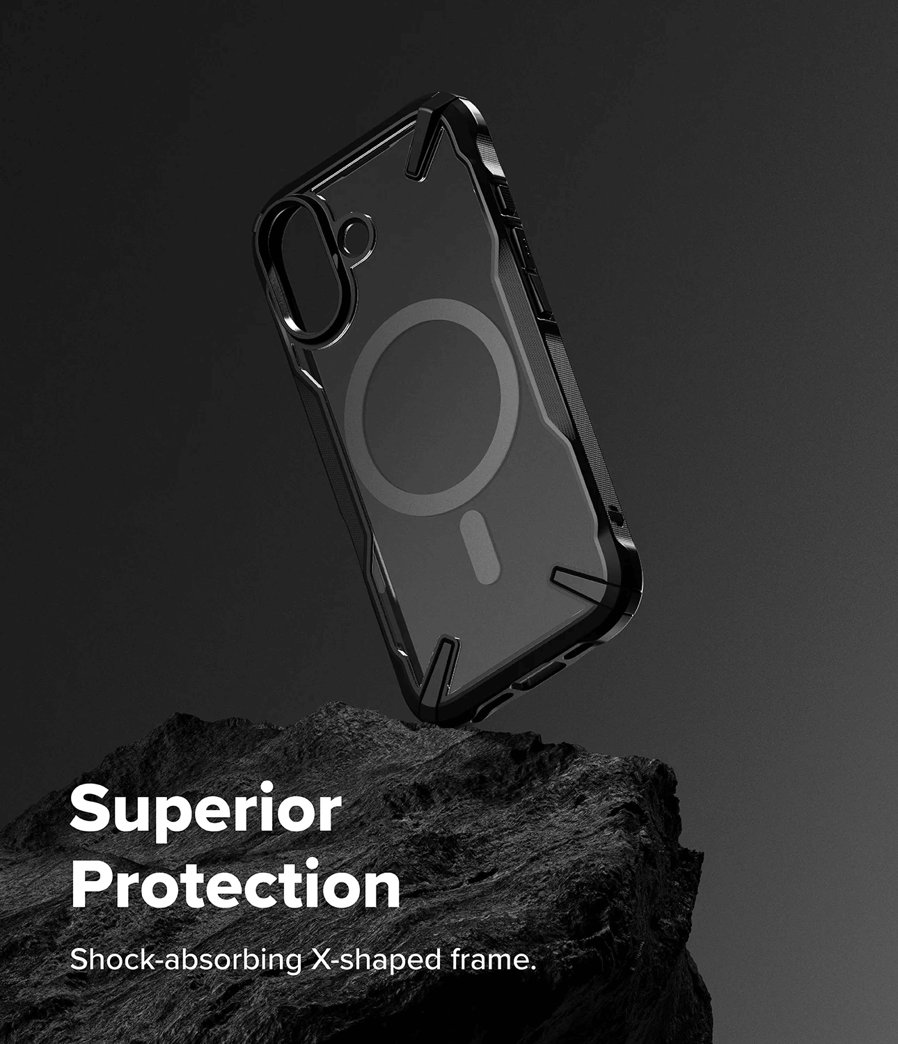 Estuche para iPhone 17 - Ringke Fusion-X Magnetic - Black