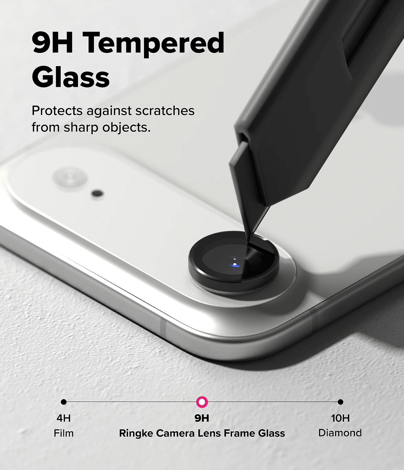 Protector de Cámara para iPhone 17 Air - Ringke Camera Lens Frame Glass (Pack de 2)