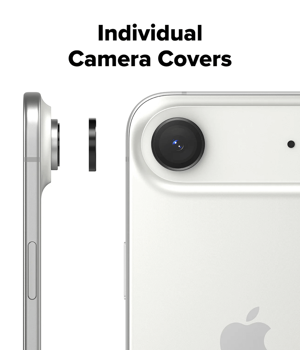 Protector de Cámara para iPhone 17 Air - Ringke Camera Lens Frame Glass (Pack de 2)