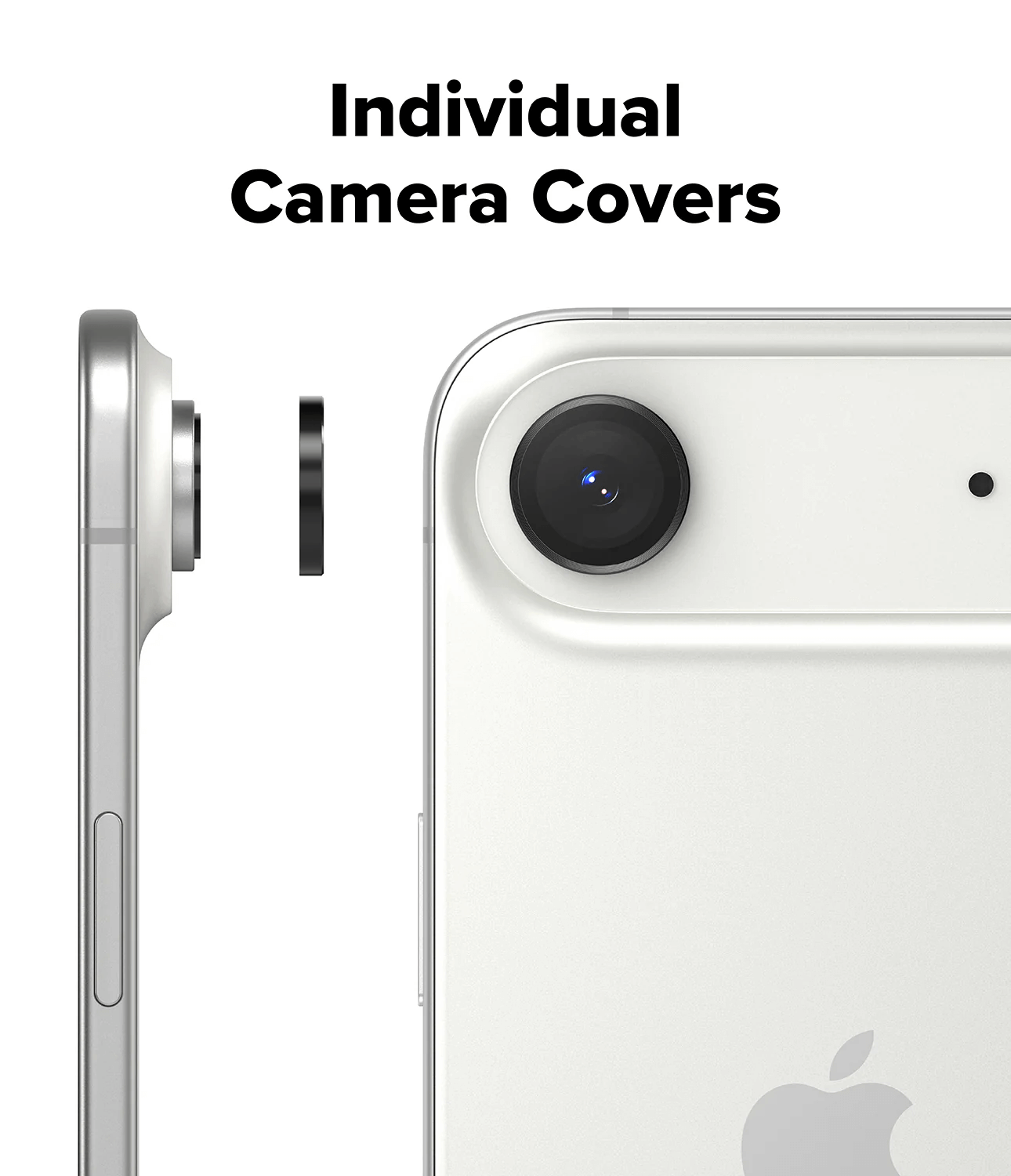 Protector de Cámara para iPhone 17 Air - Ringke Camera Lens Frame Glass (Pack de 2)
