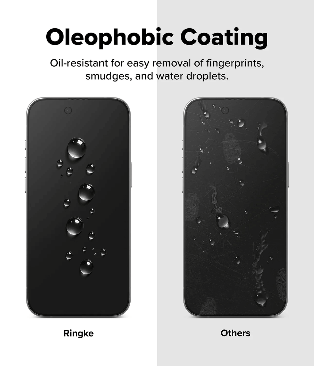 Vidrio Templado para iPhone 17 Air - Ringke Easy Slide Privacy Glass (Pack de 2)