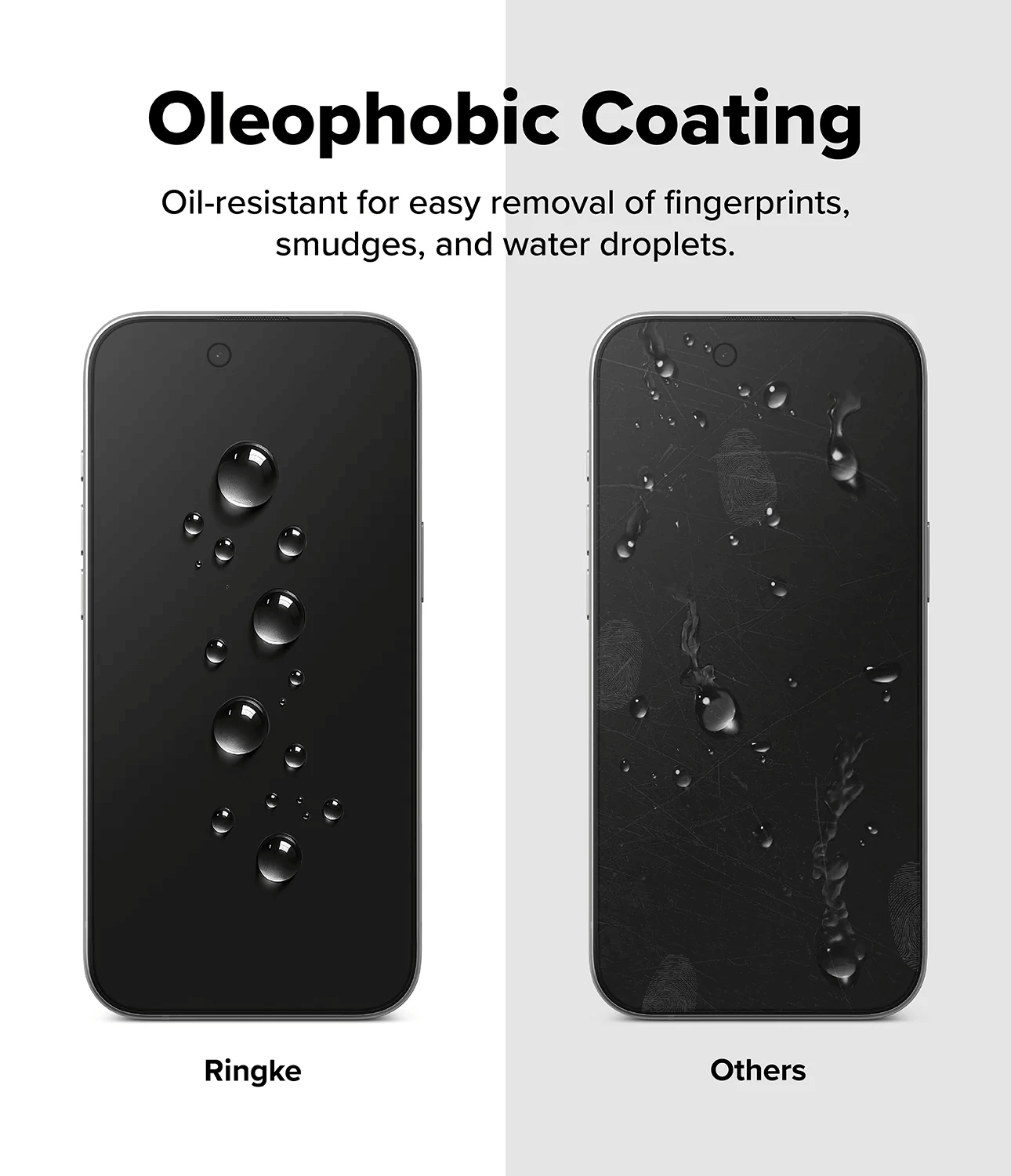 Vidrio Templado para iPhone 17 Air - Ringke Easy Slide Privacy Glass (Pack de 2)