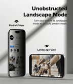 Vidrio Templado para iPhone 17 Air - Ringke Easy Slide Privacy Glass (Pack de 2)