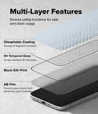 Vidrio Templado para iPhone 17 Air - Ringke Easy Slide Tempered Glass (Pack de 2)
