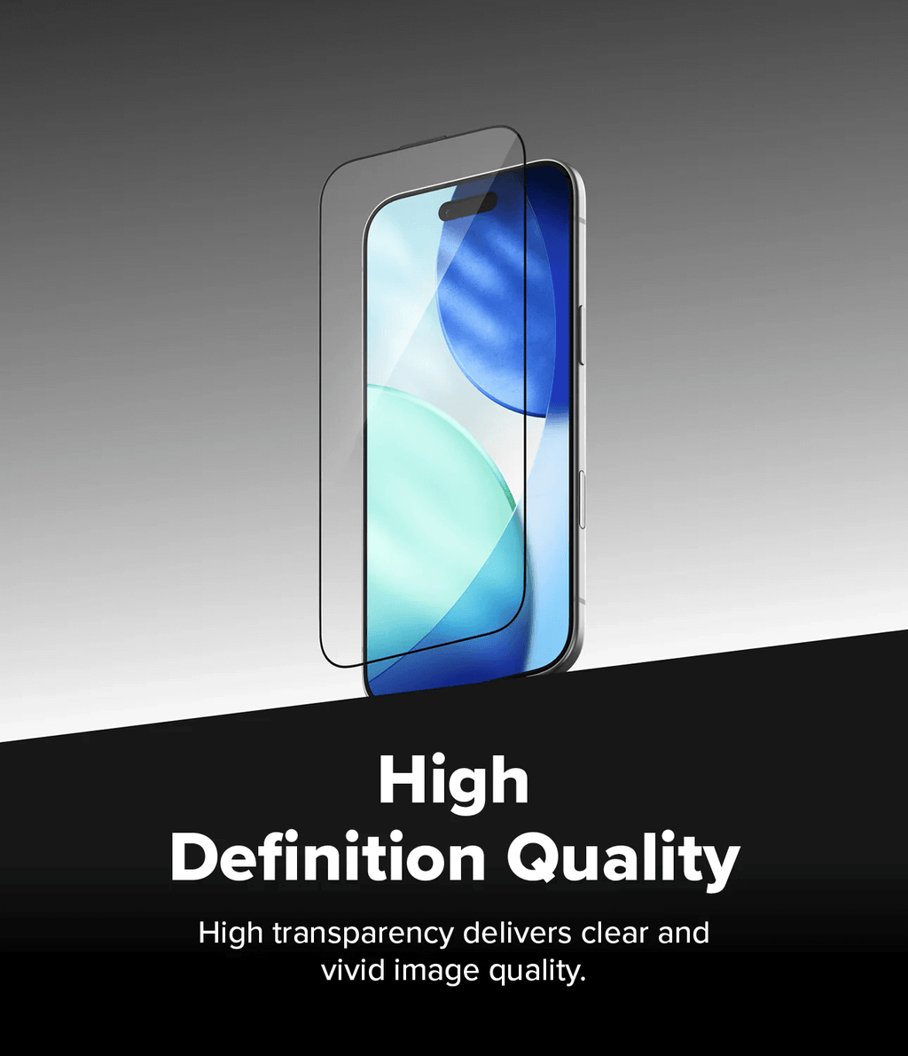 Vidrio Templado para iPhone 17 Air - Ringke Easy Slide Tempered Glass (Pack de 2)