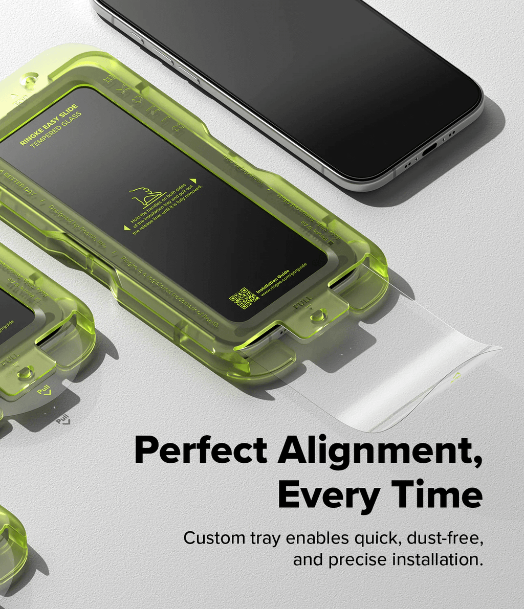 Vidrio Templado para iPhone 17 Air - Ringke Easy Slide Tempered Glass (Pack de 2)