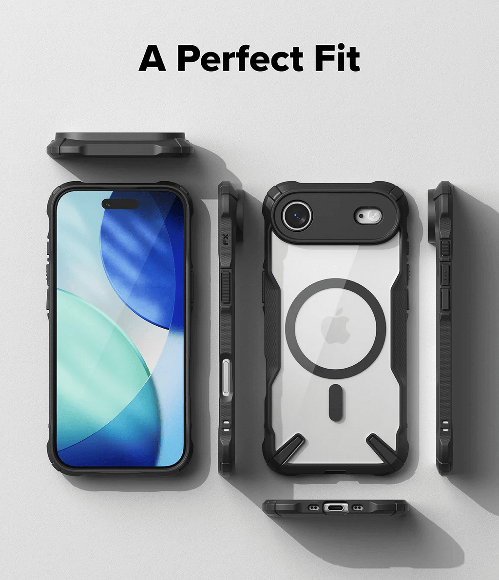 Estuche para iPhone 17 Air - Ringke Fusion-X Magnetic - Black