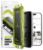 Vidrio Templado para iPhone 17 Pro - Ringke Easy Slide Privacy Glass (Pack de 2)