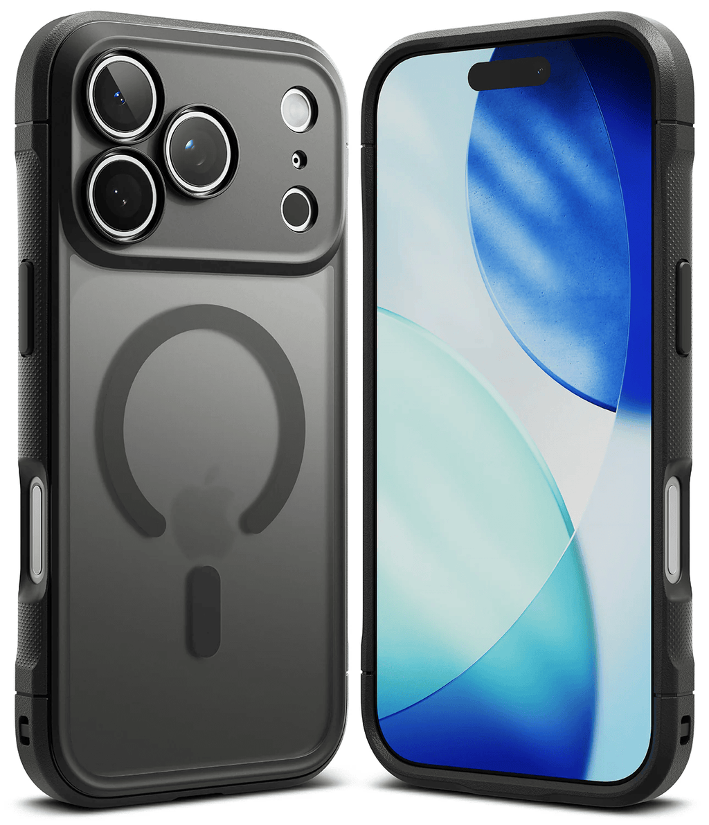 Estuche para iPhone 17 Pro - Ringke Fusion Bold Magnetic - Matte Smoke