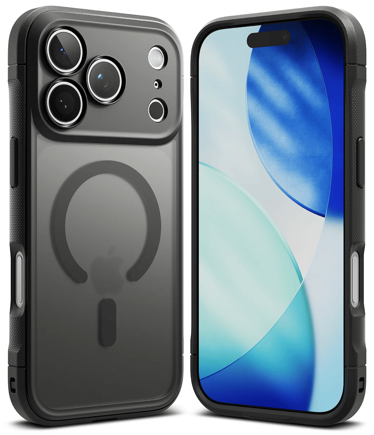 Estuche para iPhone 17 Pro - Ringke Fusion Bold Magnetic - Matte Smoke