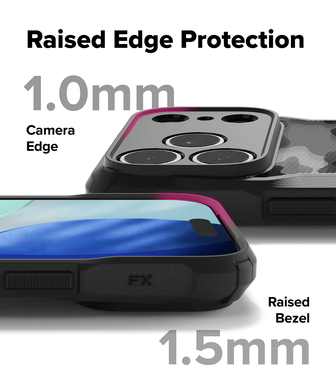 Estuche para iPhone 17 Pro - Ringke Fusion-X - Camo Black