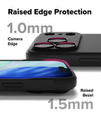 Estuche para iPhone 17 Pro - Ringke Onyx Magnetic - Black