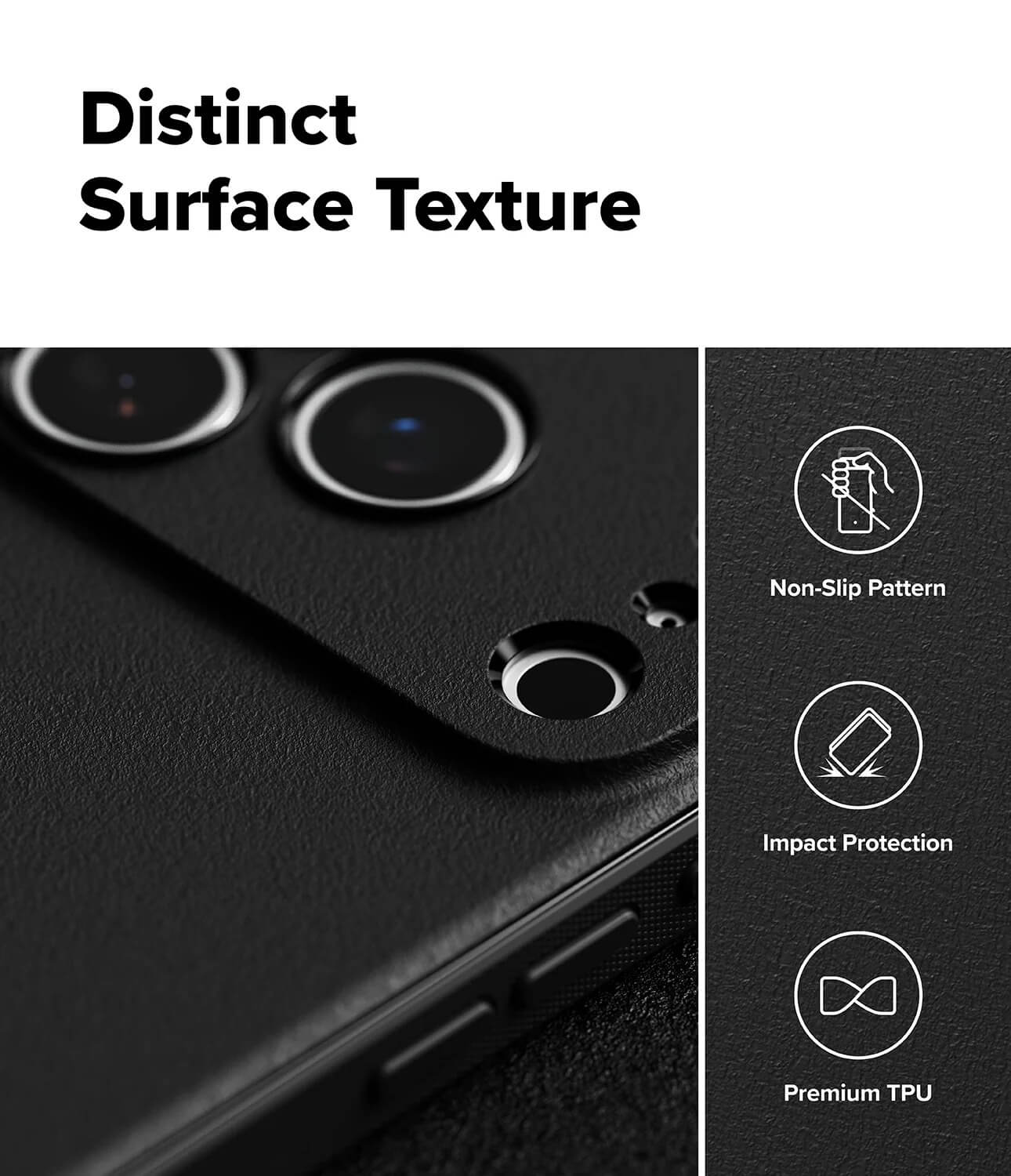 Estuche para iPhone 17 Pro - Ringke Onyx Magnetic - Black