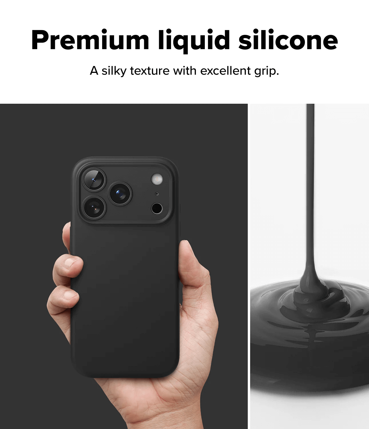 Estuche para iPhone 17 Pro - Ringke Silicone Magnetic