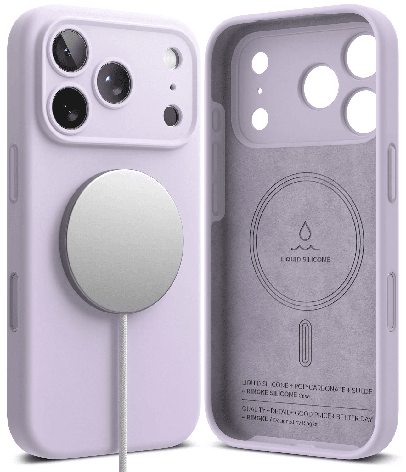 Estuche para iPhone 17 Pro - Ringke Silicone Magnetic