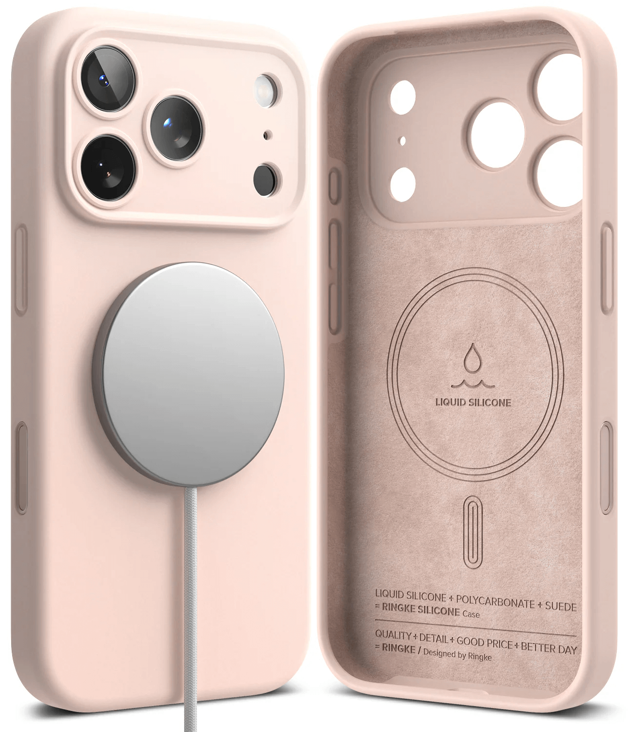 Estuche para iPhone 17 Pro - Ringke Silicone Magnetic