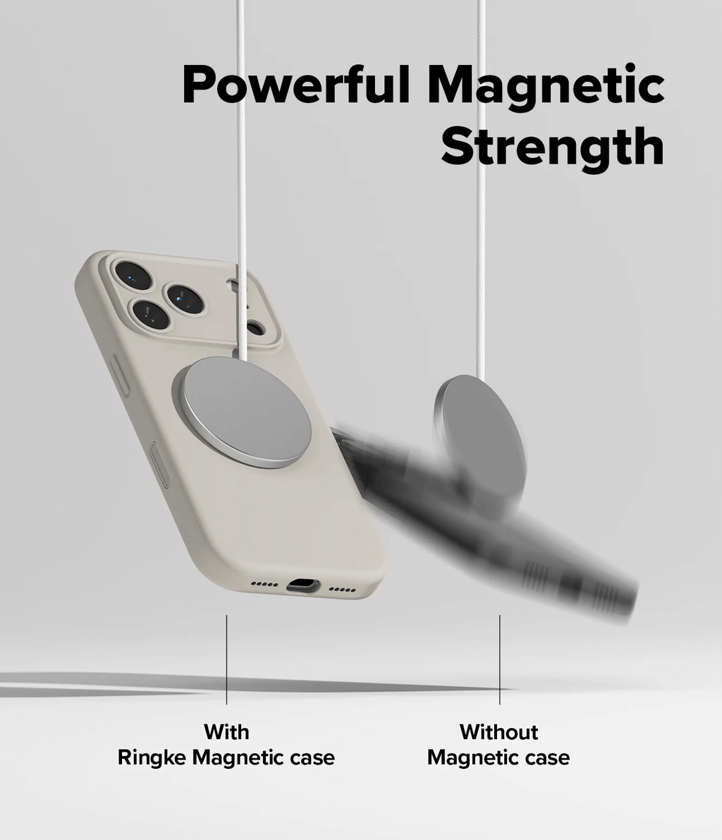 Estuche para iPhone 17 Pro - Ringke Silicone Magnetic