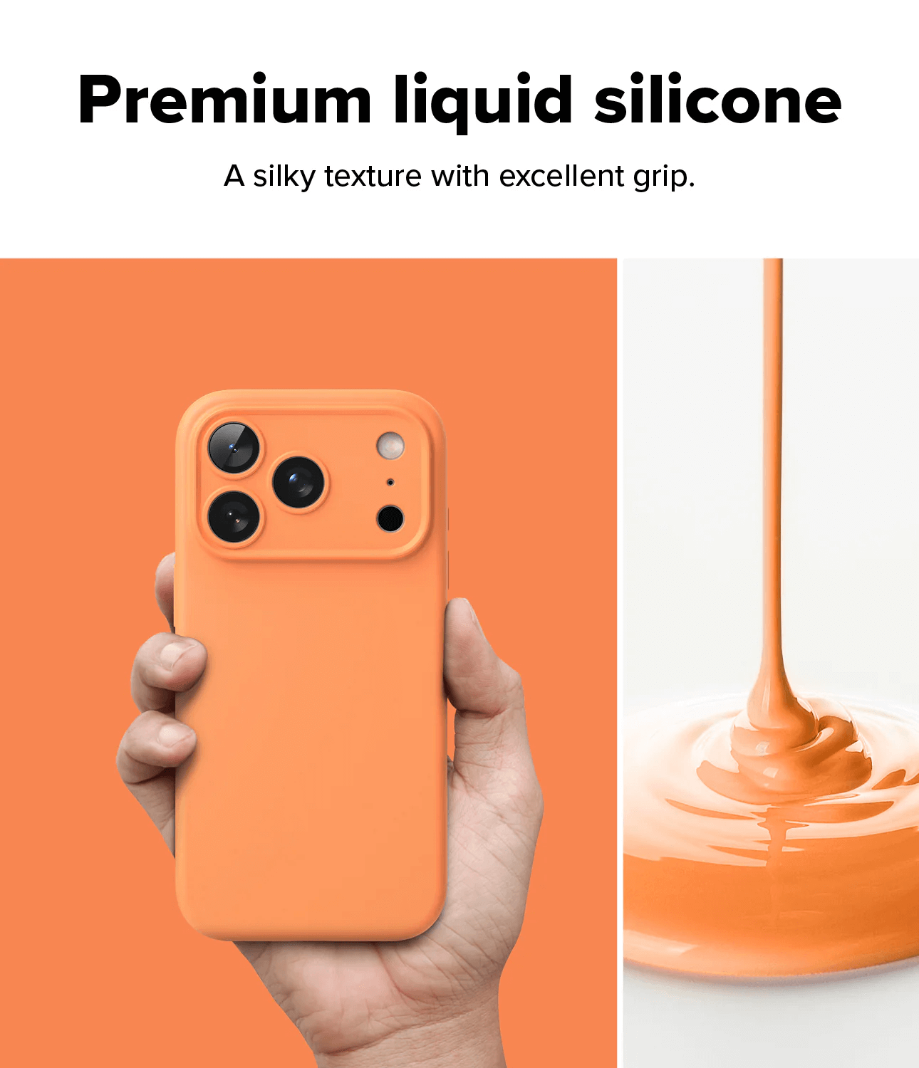 Estuche para iPhone 17 Pro - Ringke Silicone Magnetic