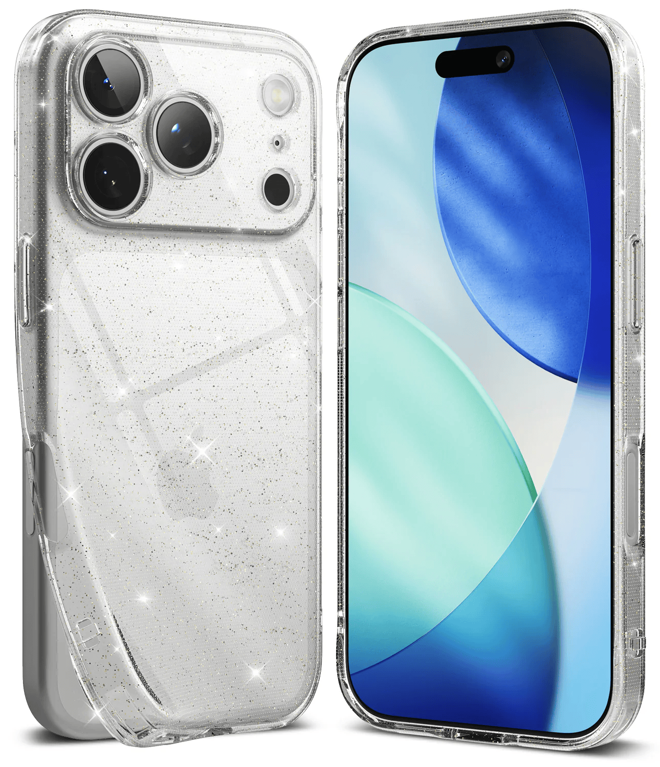 Estuche para iPhone 17 Pro Max - Ringke Air - Glitter Clear