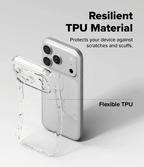 Estuche para iPhone 17 Pro Max - Ringke Air - Glitter Clear