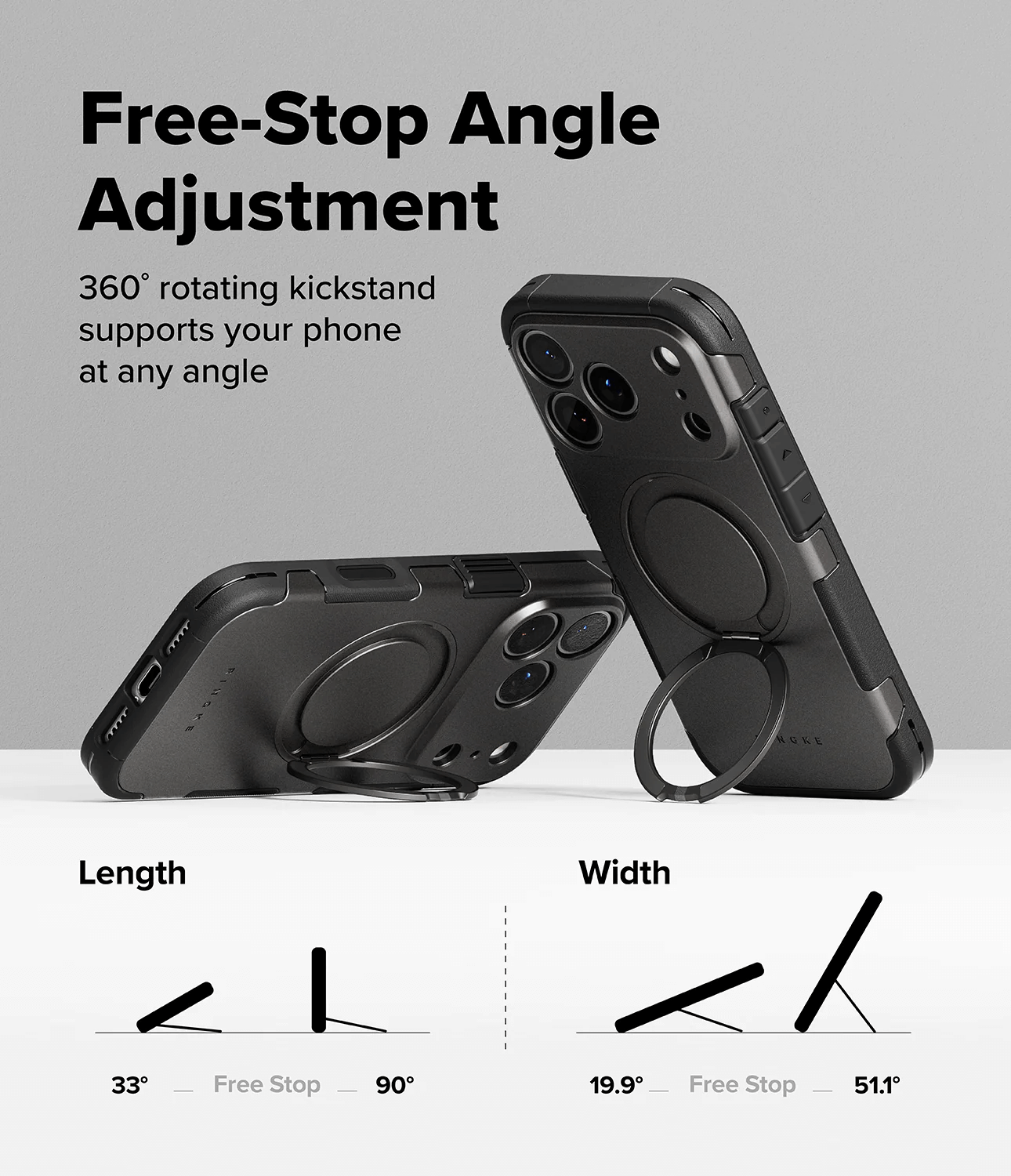Estuche para iPhone 17 Pro Max - Ringke Alles