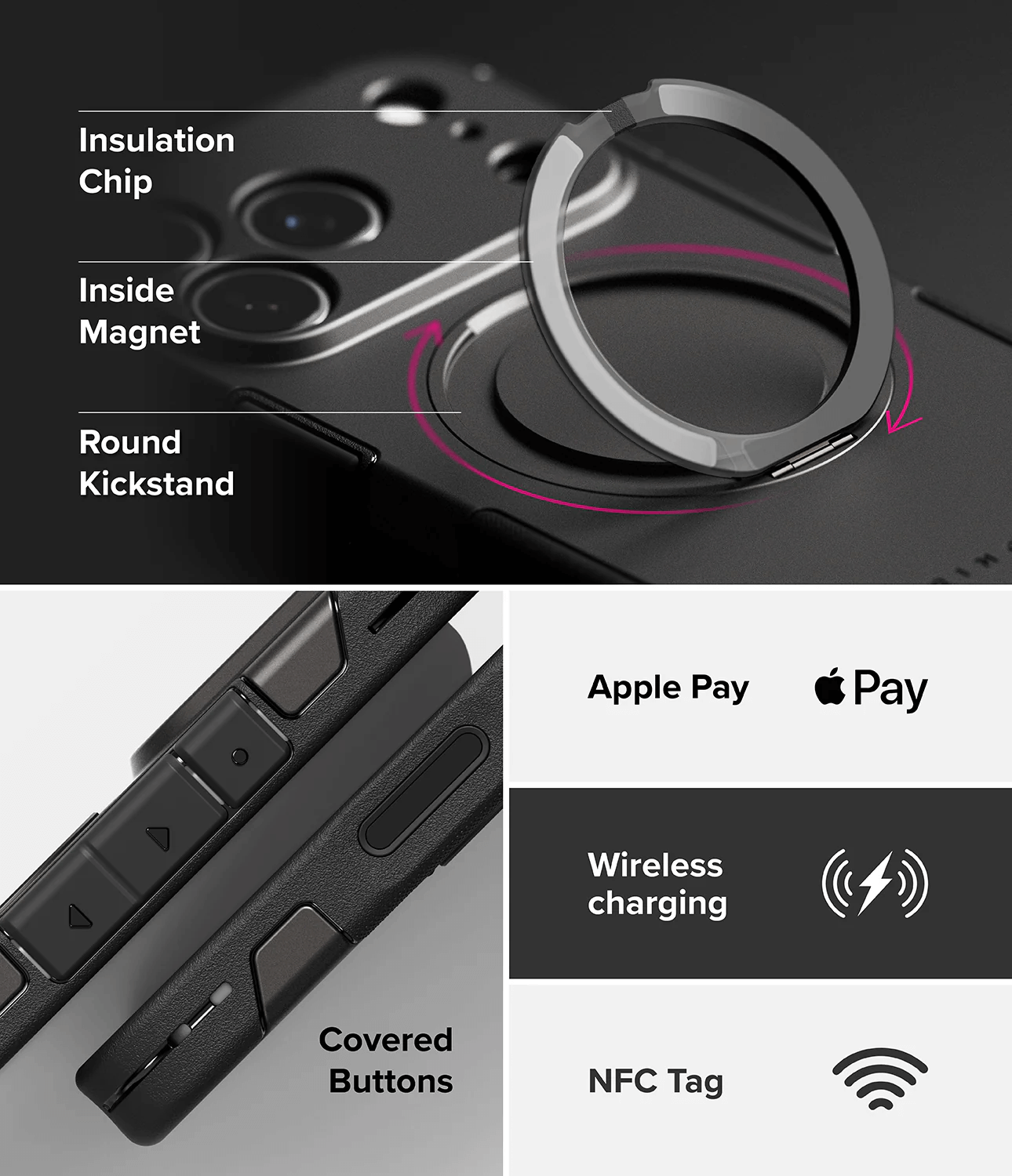 Estuche para iPhone 17 Pro Max - Ringke Alles