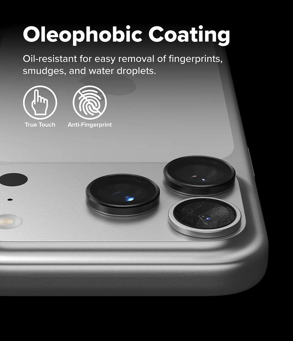 Protector de Cámara para iPhone 17 Pro / Pro Max - Ringke Camera Lens Frame Glass (Pack de 2)