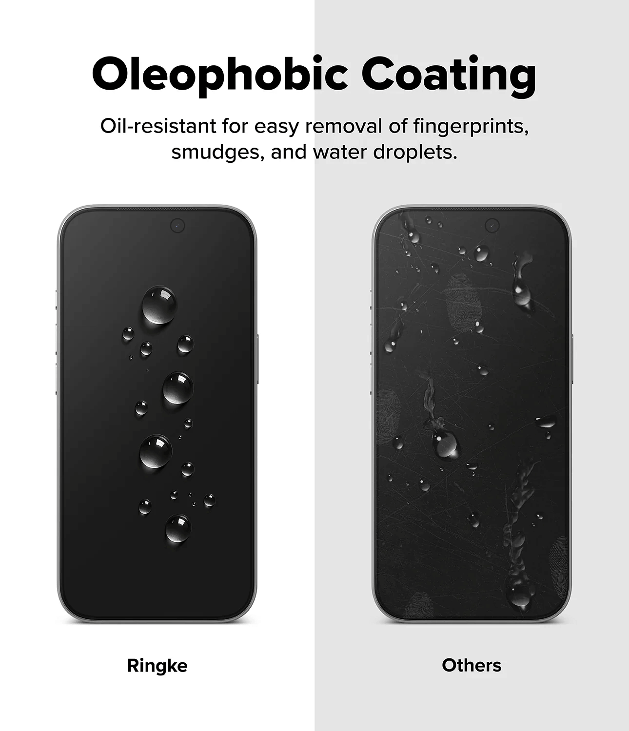 Vidrio Templado para iPhone 17 Pro Max - Ringke Easy Slide Privacy Glass (Pack de 2)