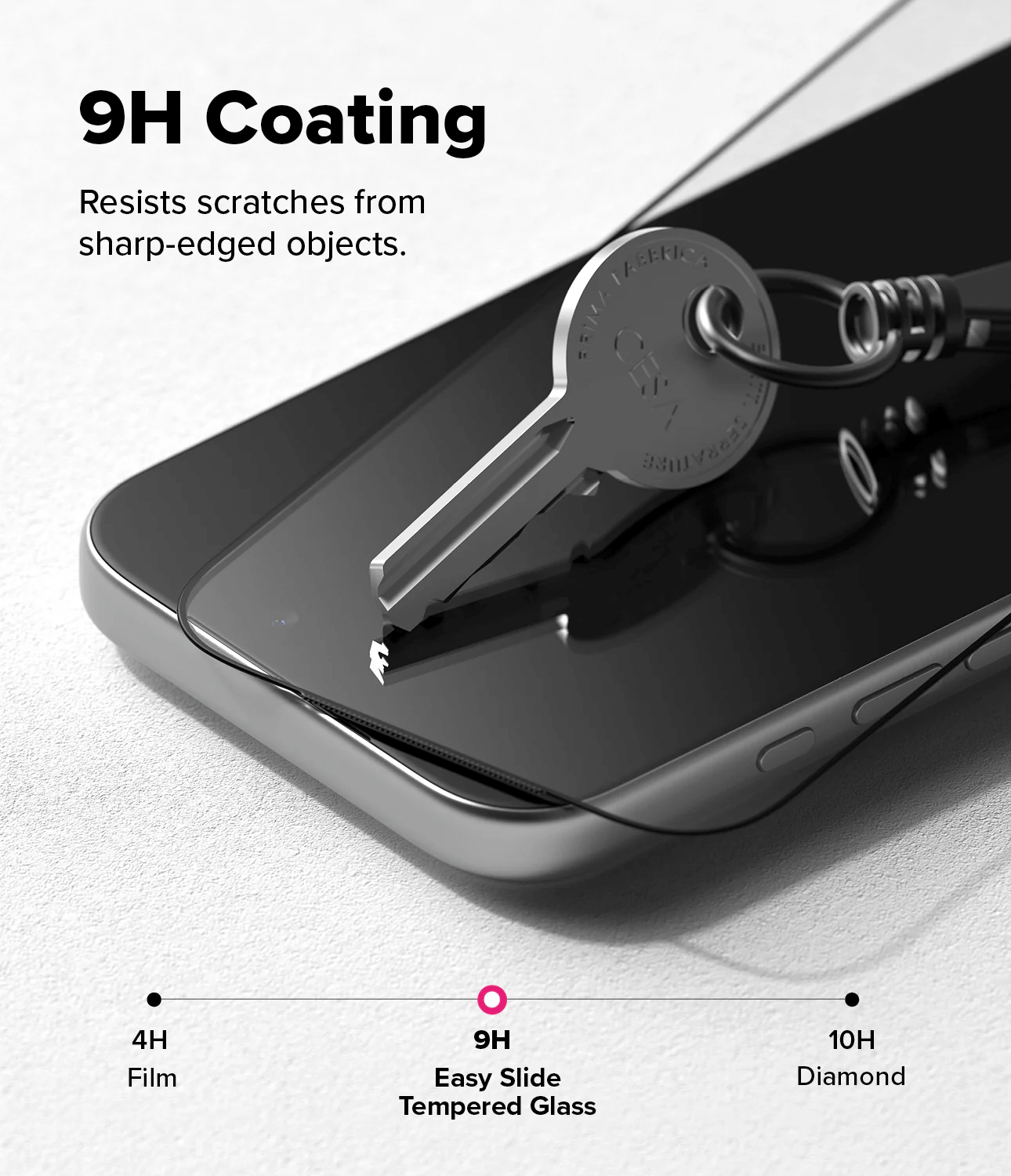 Vidrio Templado para iPhone 17 Pro Max - Ringke Easy Slide Tempered Glass (Pack de 2)