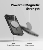 Estuche para iPhone 17 Pro Max - Ringke Fusion Bold Magnetic - Matte Black