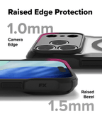 Estuche para iPhone 17 Pro Max - Ringke Fusion-X Magnetic - Black