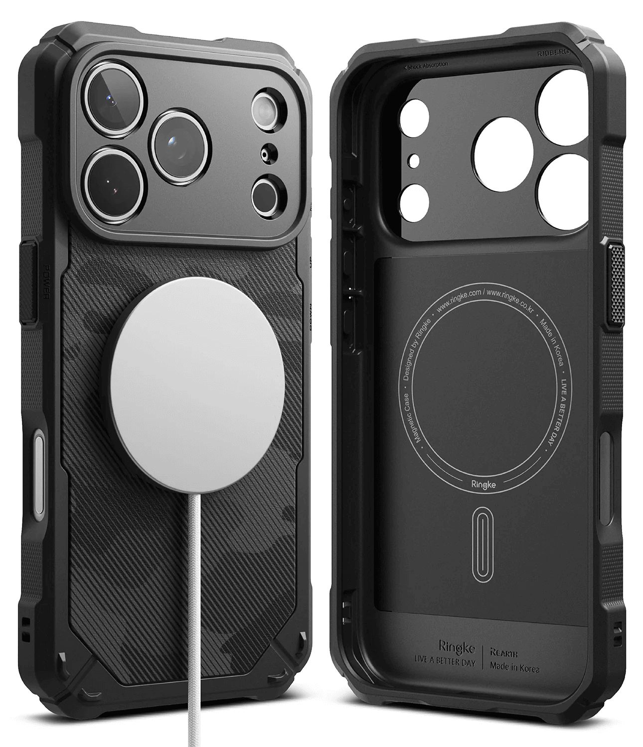 Estuche para iPhone 17 Pro Max - Ringke Rugged Gear Magnetic
