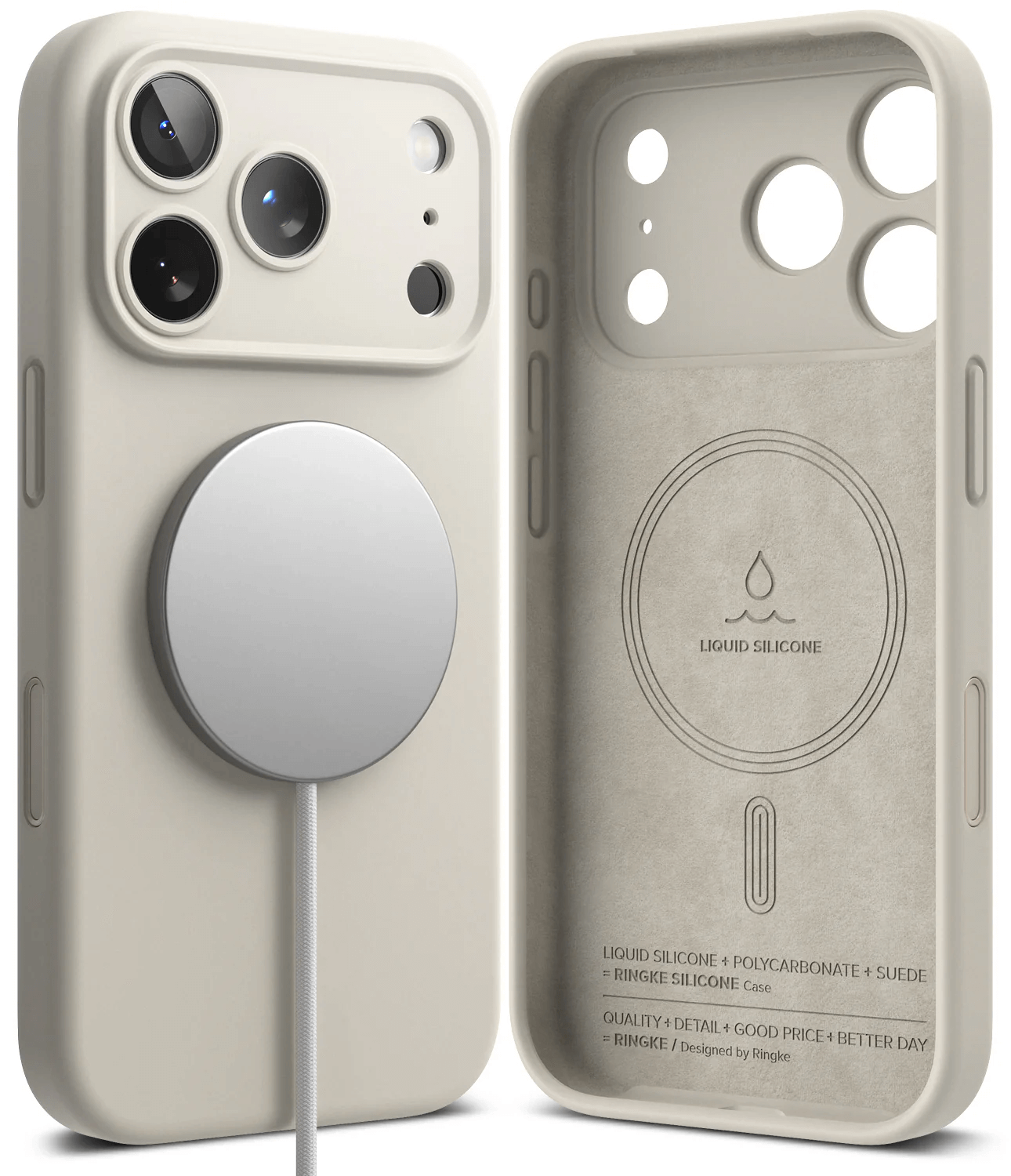 Estuche para iPhone 17 Pro Max - Ringke Silicone Magnetic